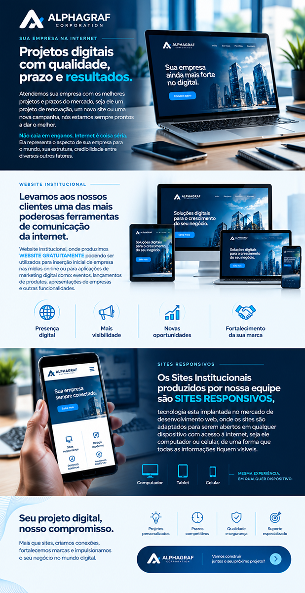 Projetos Digitais com Qualidade e Resultados